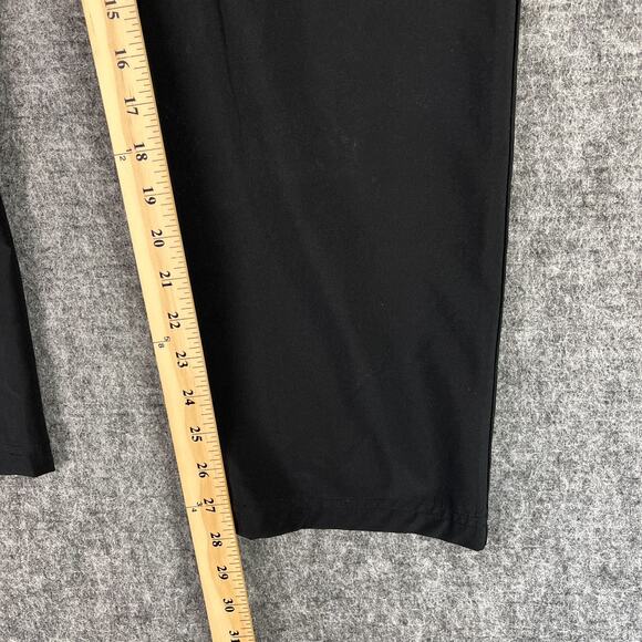 Chicos Pants Womens Medium Black Stretch Weekends Business Office Formal - Picture 6 of 9